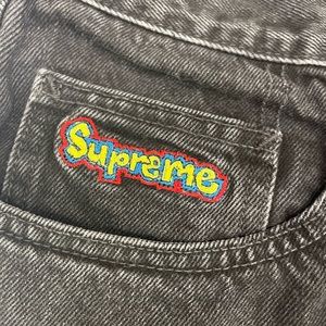 Supreme Black Denim size 32 circa 2016
